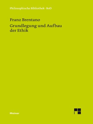 cover image of Grundlegung und Aufbau der Ethik